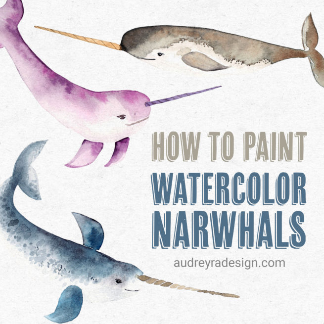 How to Paint: Watercolor Blue Jay - Audrey Ra Design